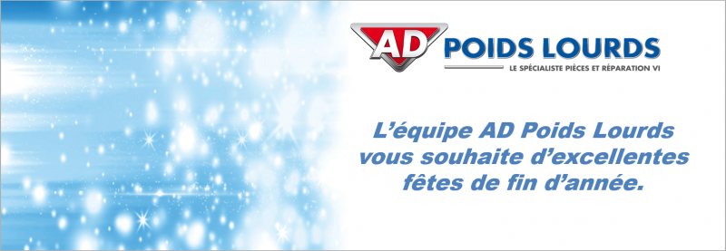 Actualité  «Vœux AD POIDS LOURDS Fin d'année 2017»  du 01/11/2017 au 05/01/2018 