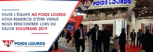 Promotion Solutrans 2019 - Un véritable succès grâce à vous du 19/12/2019 au 28/02/2020
