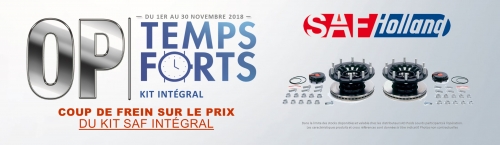 Promotion OP Temps Forts - Kit Saf Intégral SAF-HOLLAND du 01/11/2018 au 30/11/2018