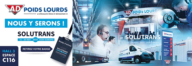 Actualité «Solutrans 2021» du 19/10/2021 au 21/11/2021