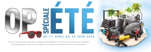 Promotion  OP Spéciale Eté Equipement & Outillage 2022  du 01/04/2022 au 30/06/2022 