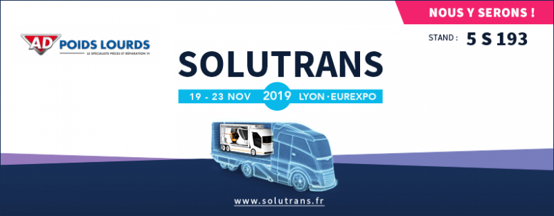 Actualité  «SOLUTRANS 2019»  du 18/04/2019 au 24/11/2019 